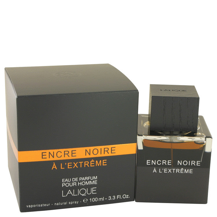 Encre Noire A L'extreme Eau De Parfum Spray By Lalique 3.3 oz Eau De Parfum Spray