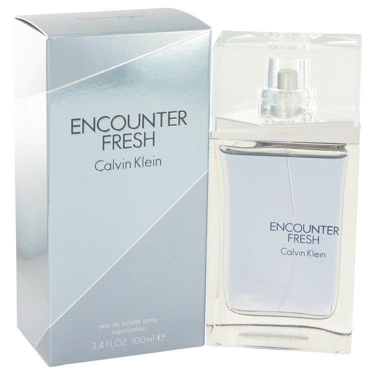 Encounter Fresh Eau De Toilette Spray By Calvin Klein 3.4 oz Eau De Toilette Spray