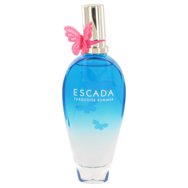 Escada Turquoise Summer Eau De Toilette Spray (Tester) By Escada 3.4 oz Eau De Toilette Spray