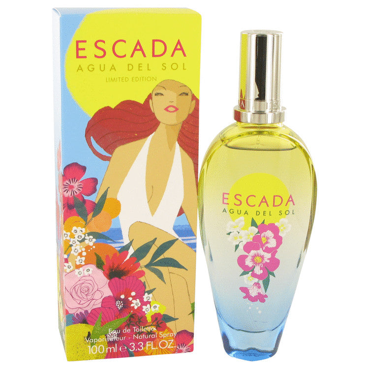 Escada Agua Del Sol Eau De Toilette Spray By Escada 3.3 oz Eau De Toilette Spray