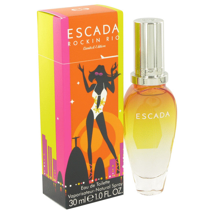 Escada Rockin'rio Eau De Toilette Spray By Escada 1 oz Eau De Toilette Spray