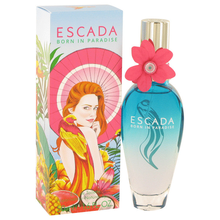 Escada Born In Paradise Eau De Toilette Spray By Escada 1.7 oz Eau De Toilette Spray