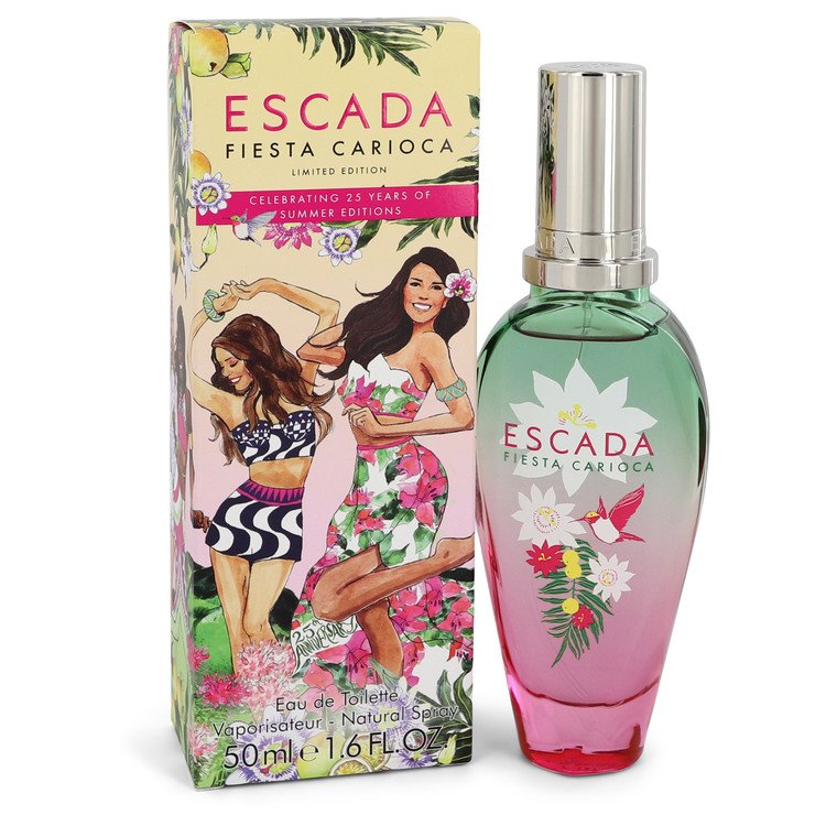 Escada Fiesta Carioca Eau De Toilette Spray By Escada 1.6 oz Eau De Toilette Spray