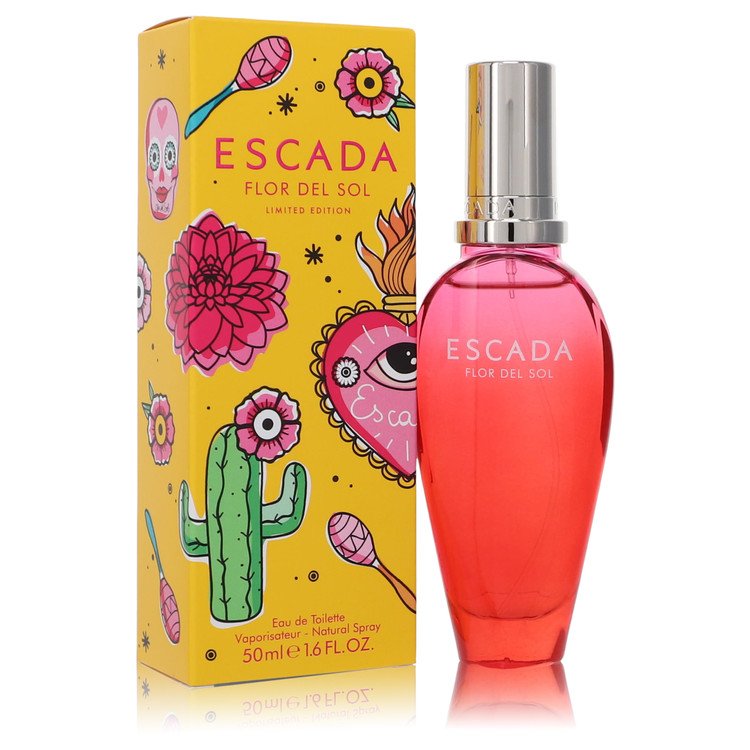 Escada Flor Del Sol Eau De Toilette Spray (Limited Edition) By Escada 1.6 oz Eau De Toilette Spray