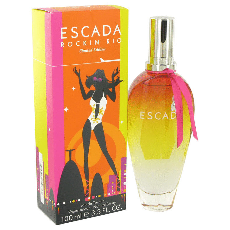 Escada Rockin'rio Eau De Toilette Spray By Escada 3.4 oz Eau De Toilette Spray