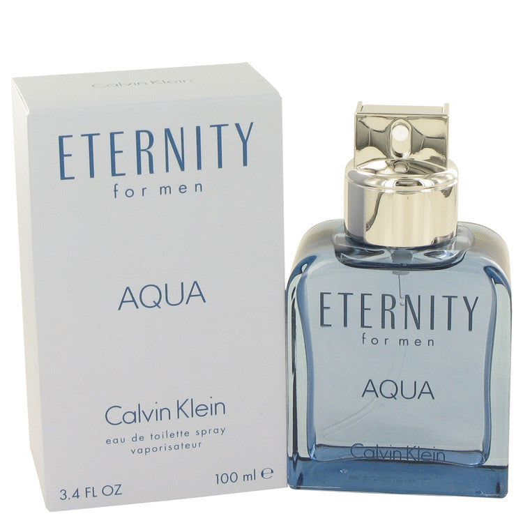 Eternity Aqua Eau De Toilette Spray By Calvin Klein 3.4 oz Eau De Toilette Spray