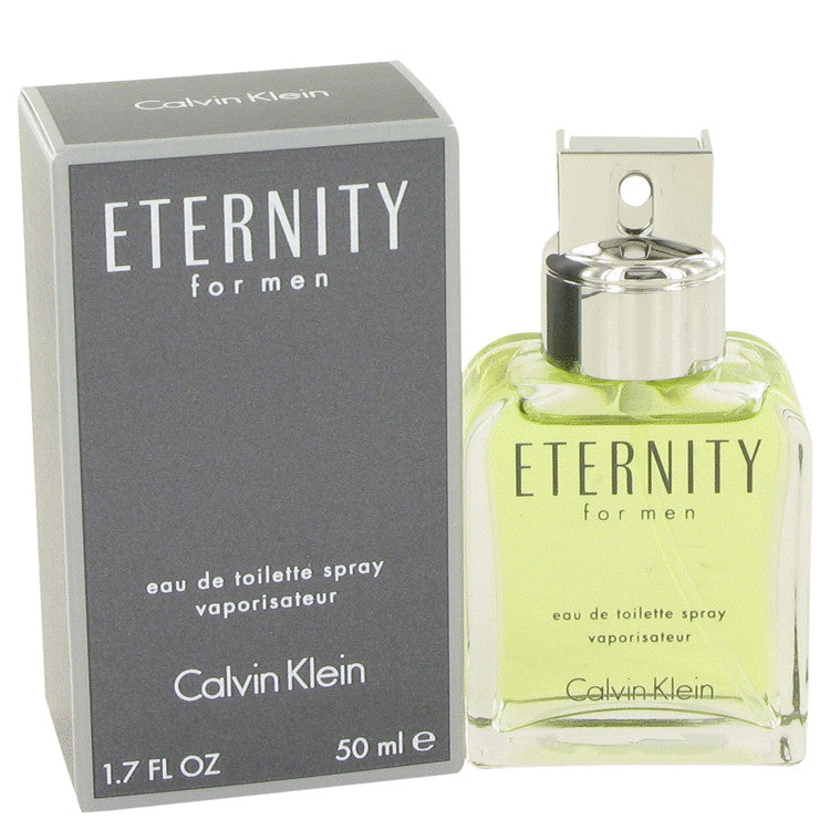 Eternity Eau De Toilette Spray By Calvin Klein 1.7 oz Eau De Toilette Spray