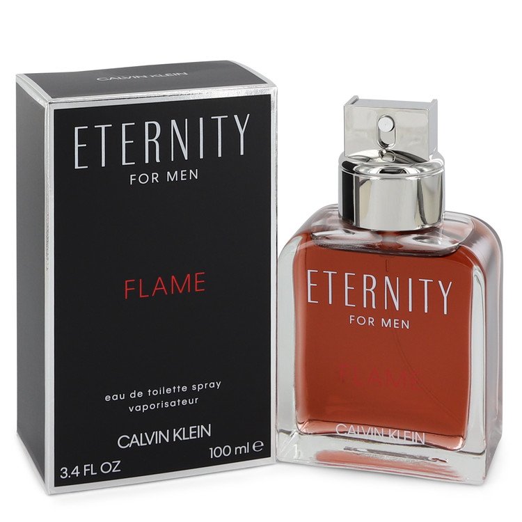 Eternity Flame Eau De Toilette Spray By Calvin Klein 3.4 oz Eau De Toilette Spray