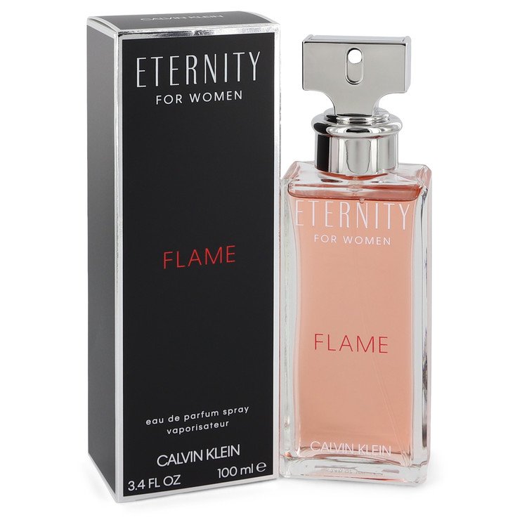 Eternity Flame Eau De Parfum Spray By Calvin Klein 3.4 oz Eau De Parfum Spray