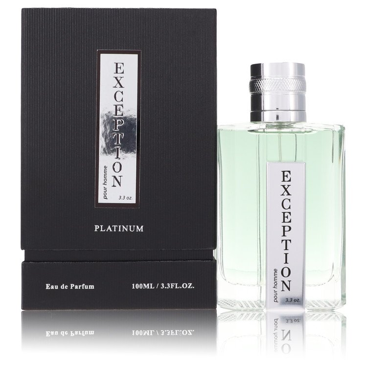 Exception Platinum Eau De Parfum Spray By YZY Perfume 3.4 oz Eau De Parfum Spray