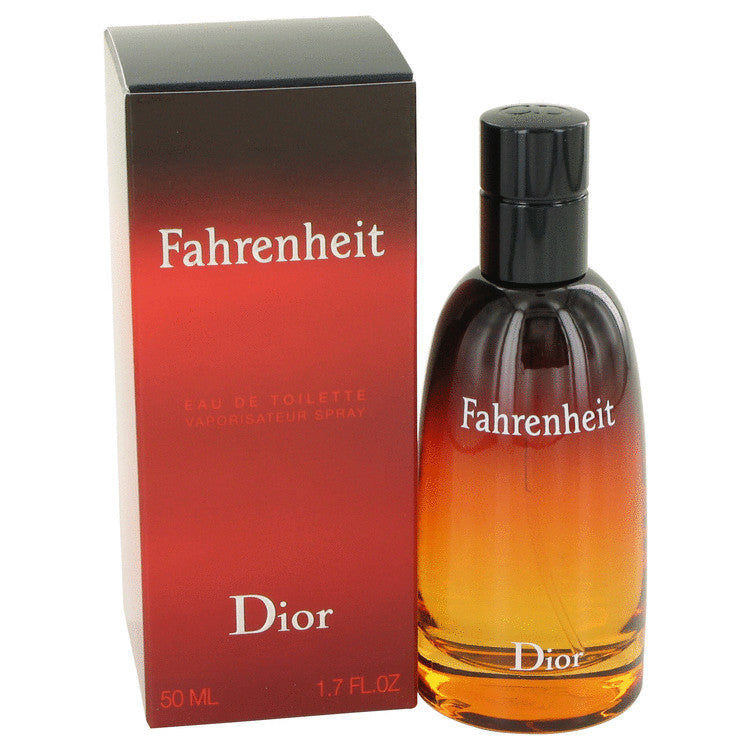 Fahrenheit Eau De Toilette Spray By Christian Dior 1.7 oz Eau De Toilette Spray