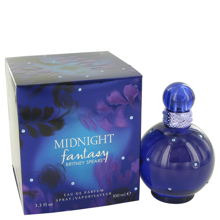 Fantasy Midnight Eau De Parfum Spray By Britney Spears 3.4 oz Eau De Parfum Spray