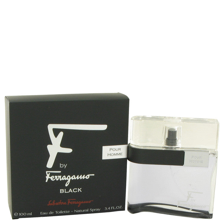 F Black Eau De Toilette Spray By Salvatore Ferragamo 3.4 oz Eau De Toilette Spray