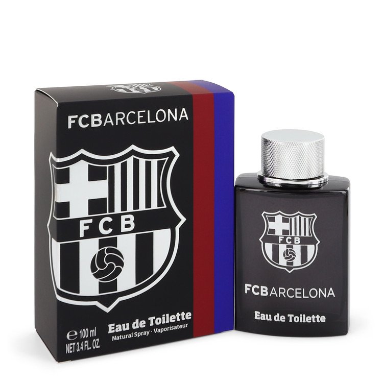 Fc Barcelona Black Eau De Toilette Spray By Air Val International 3.4 oz Eau De Toilette Spray