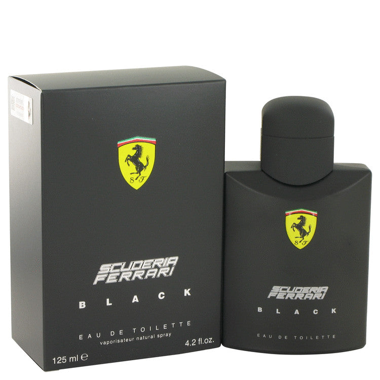 Ferrari Scuderia Black Eau De Toilette Spray By Ferrari 4.2 oz Eau De Toilette Spray