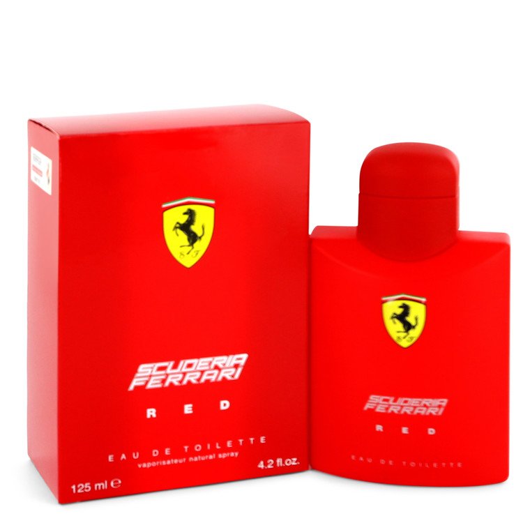 Ferrari Scuderia Red Eau De Toilette Spray By Ferrari 4.2 oz Eau De Toilette Spray