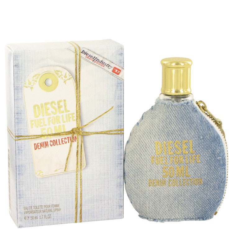 Fuel For Life Denim Eau De Toilette Spray By Diesel 1.7 oz Eau De Toilette Spray