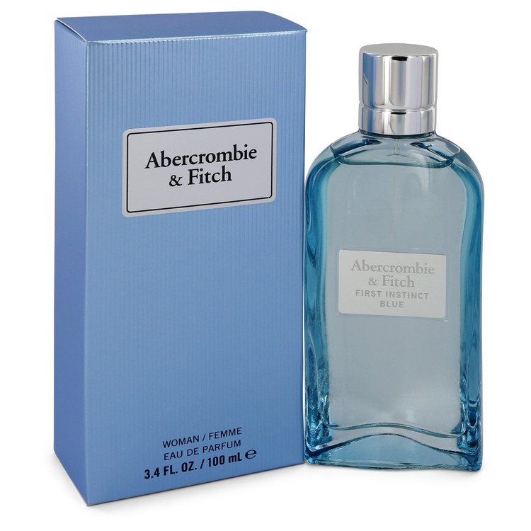 First Instinct Blue Eau De Parfum Spray By Abercrombie & Fitch 3.4 oz Eau De Parfum Spray