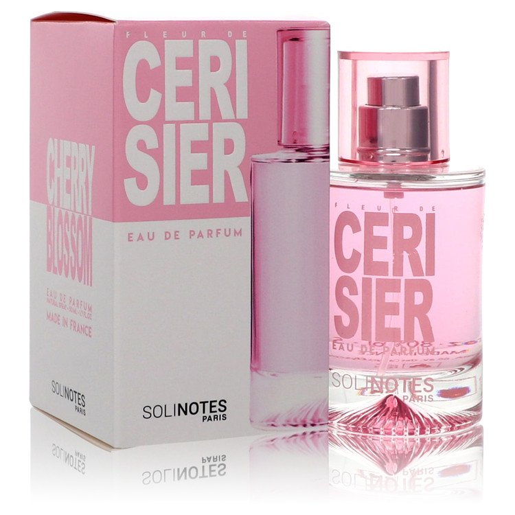 Fleur De Cerisier Eau De Parfum Spray (Unisex) By Solinotes Paris 1.7 oz Eau De Parfum Spray