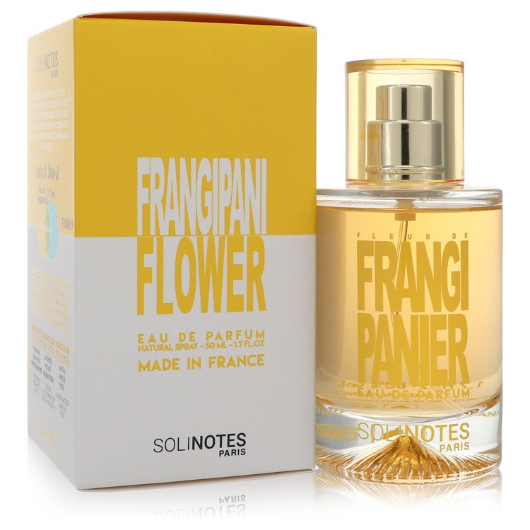 Fleur De Frangipanier Eau De Parfum Spray By Solinotes Paris 1.7 oz Eau De Parfum Spray