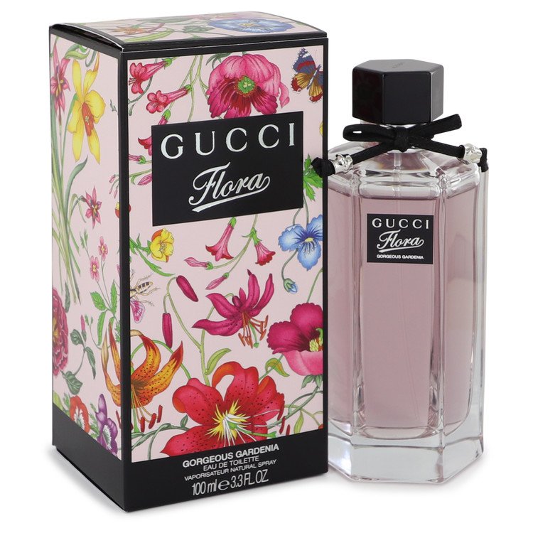 Flora Gorgeous Gardenia Eau De Toilette Spray By Gucci 3.3 oz Eau De Toilette Spray