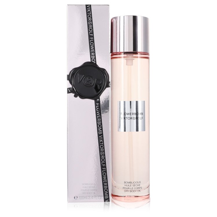 Flowerbomb Dry Body Oil By Viktor & Rolf 3.4 oz Dry Body Oil