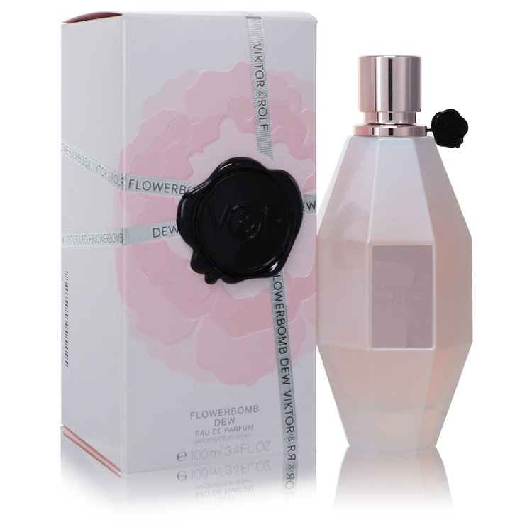 Flowerbomb Dew Eau De Parfum Spray By Viktor & Rolf 3.4 oz Eau De Parfum Spray