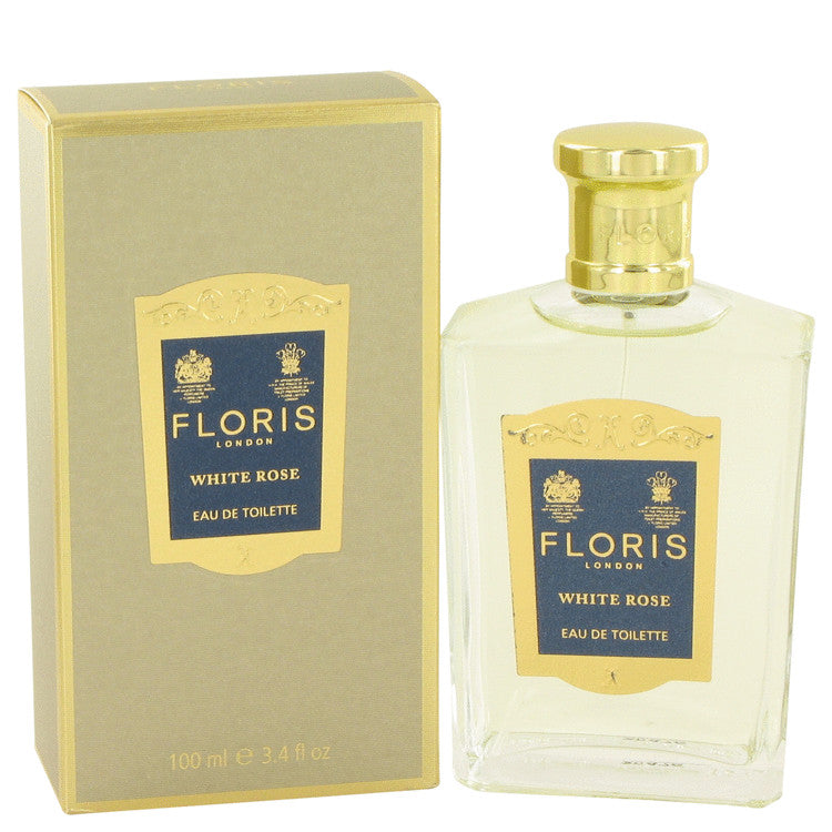 Floris White Rose Eau De Toilette Spray By Floris 3.4 oz Eau De Toilette Spray