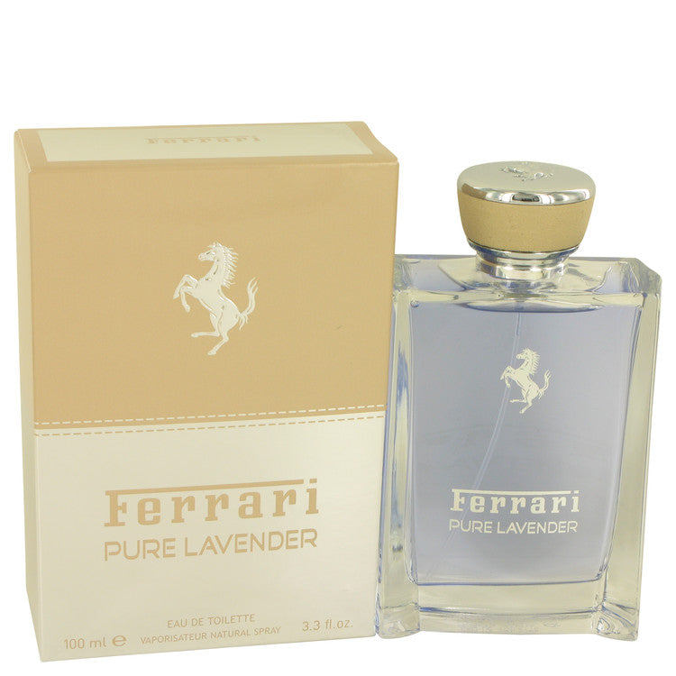 Ferrari Pure Lavender Eau De Toilette Spray (Unisex) By Ferrari 3.4 oz Eau De Toilette Spray