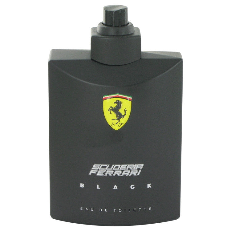 Ferrari Scuderia Black Eau De Toilette Spray (Tester) By Ferrari 4.2 oz Eau De Toilette Spray