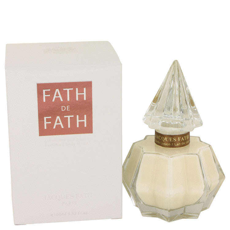 Fath De Fath Body Lotion By Jacques Fath 3.4 oz Body Lotion