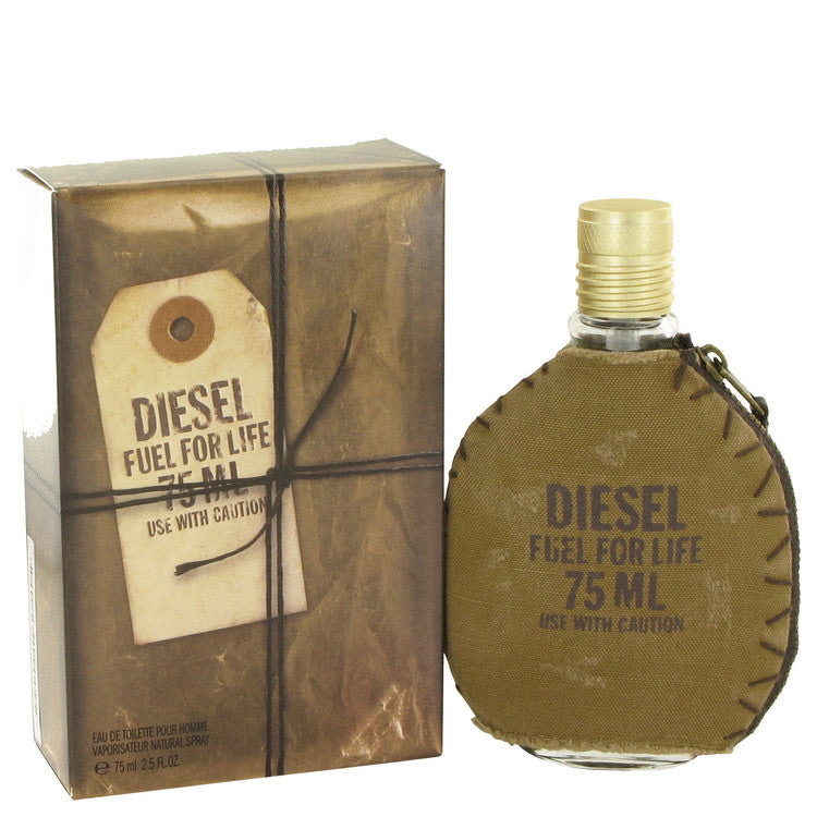 Fuel For Life Eau De Toilette Spray By Diesel 2.5 oz Eau De Toilette Spray