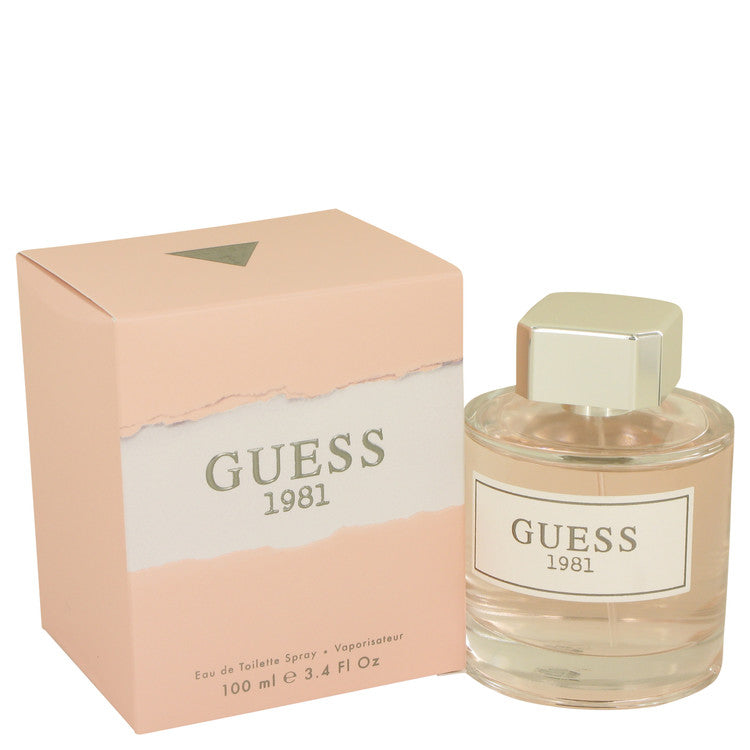 Guess 1981 Eau De Toilette Spray By Guess 3.4 oz Eau De Toilette Spray