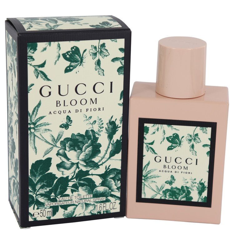 Gucci Bloom Acqua Di Fiori Eau De Toilette Spray By Gucci 1.6 oz Eau De Toilette Spray
