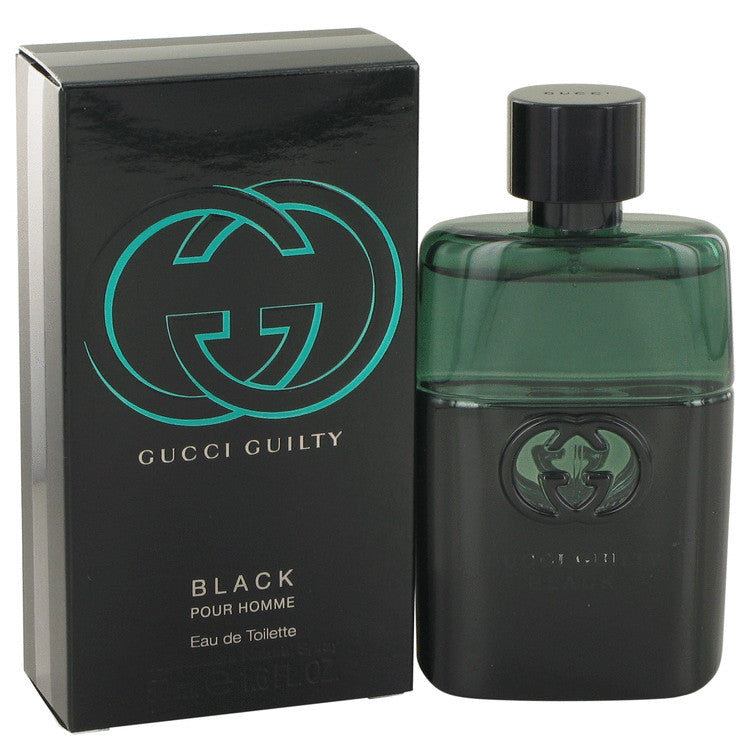 Gucci Guilty Black Eau De Toilette Spray By Gucci 1.6 oz Eau De Toilette Spray