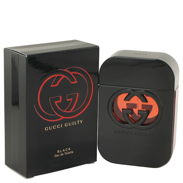 Gucci Guilty Black Eau De Toilette Spray By Gucci 2.5 oz Eau De Toilette Spray