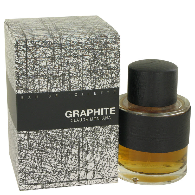 Graphite Eau De Toilette Spray By Montana 3.4 oz Eau De Toilette Spray