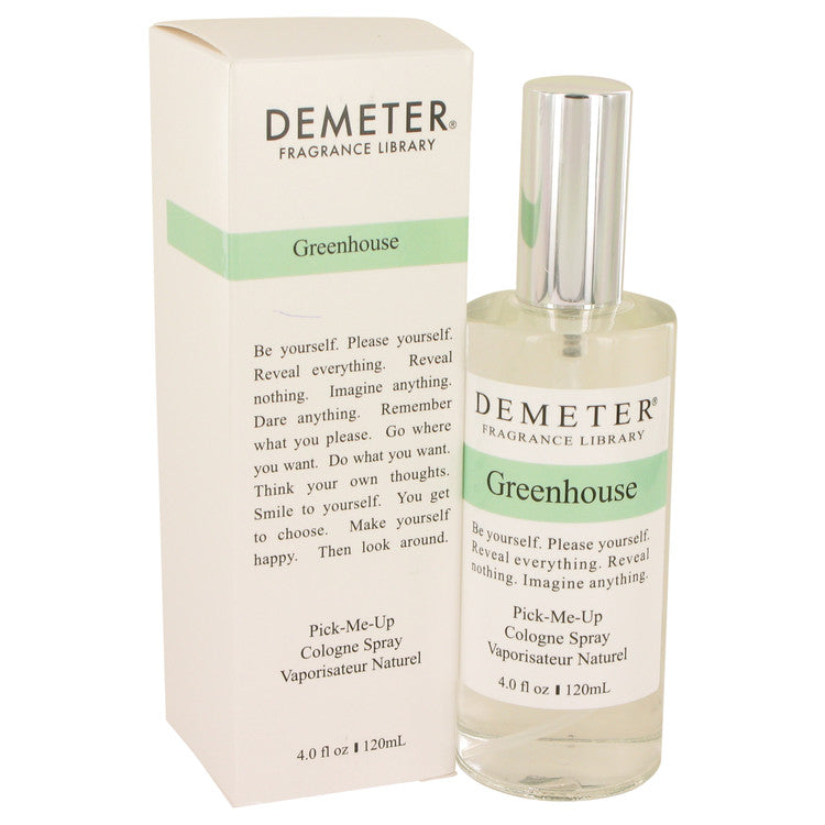 Demeter Greenhouse Cologne Spray By Demeter 4 oz Cologne Spray