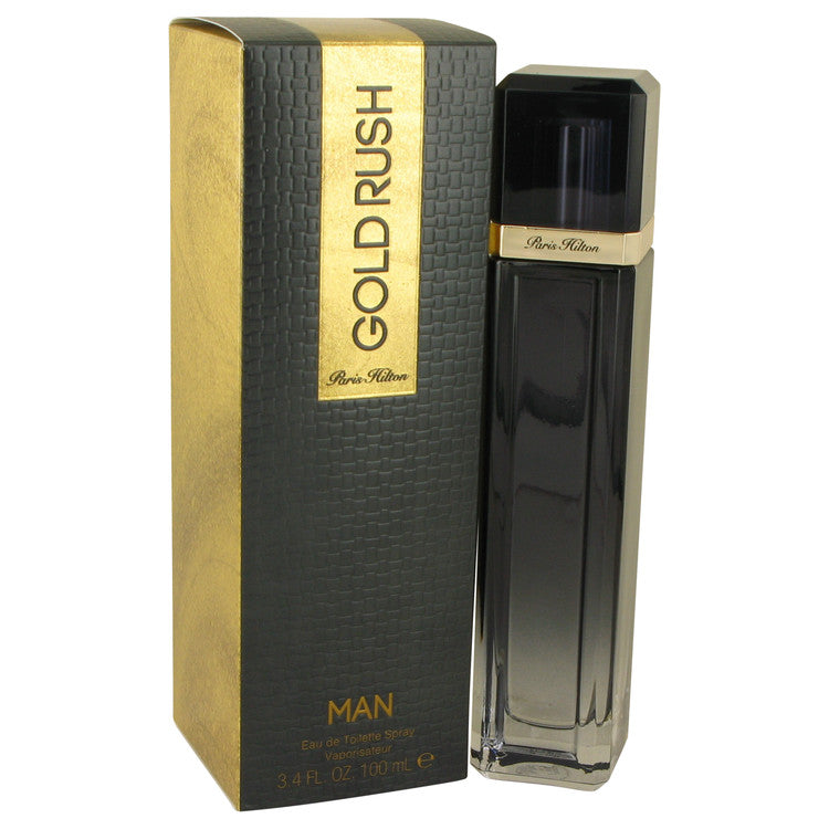 Gold Rush Eau De Toilette Spray By Paris Hilton 3.4 oz Eau De Toilette Spray