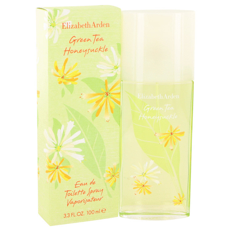 Green Tea Honeysuckle Eau De Toilette Spray By Elizabeth Arden 3.3 oz Eau De Toilette Spray