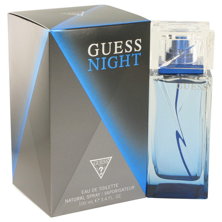 Guess Night Eau De Toilette Spray By Guess 3.4 oz Eau De Toilette Spray