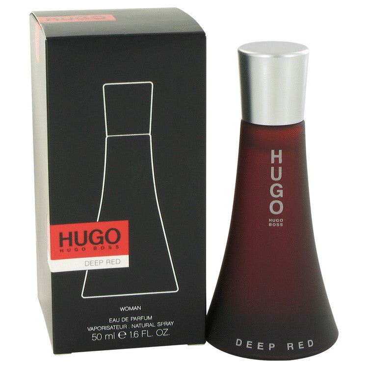 Hugo Deep Red Eau De Parfum Spray By Hugo Boss 1.6 oz Eau De Parfum Spray