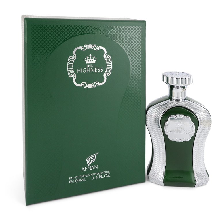 His Highness Green Eau De Parfum Spray (Unisex) By Afnan 3.4 oz Eau De Parfum Spray