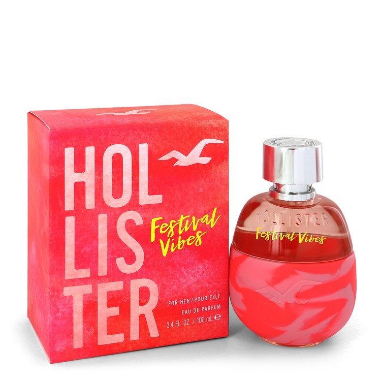 Hollister Festival Vibes Eau De Parfum Spray By Hollister 3.4 oz Eau De Parfum Spray