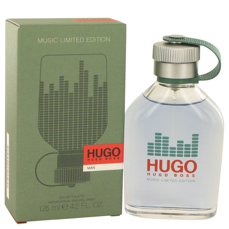 Hugo Eau De Toilette Spray (Limited Edition Music Bottle) By Hugo Boss 4.2 oz Eau De Toilette Spray