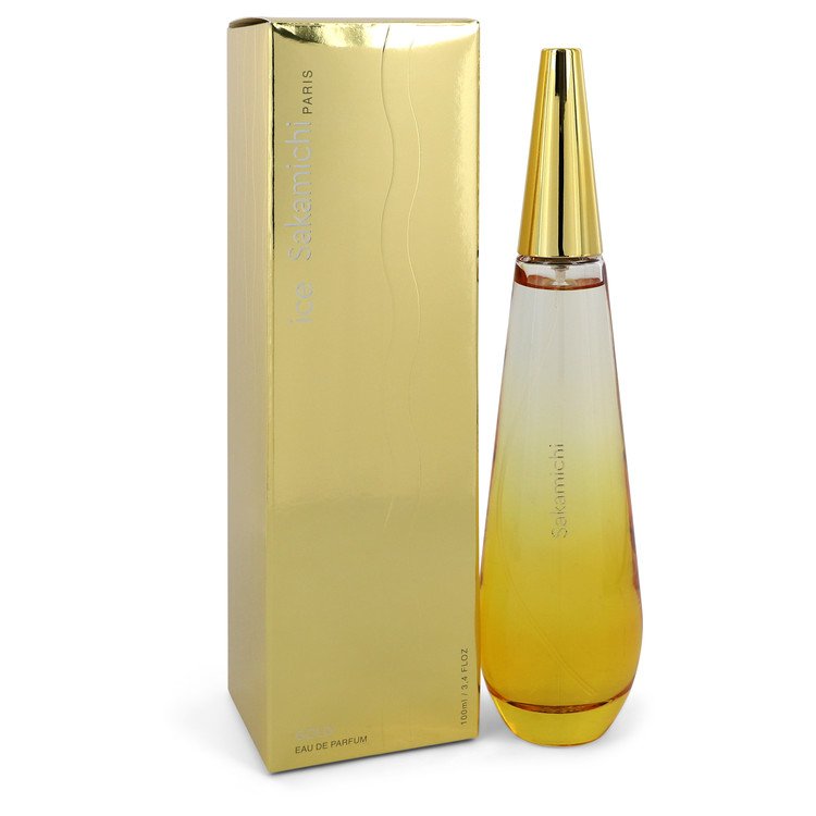 Ice Gold Eau De Parfum Spray By Sakamichi 3.4 oz Eau De Parfum Spray