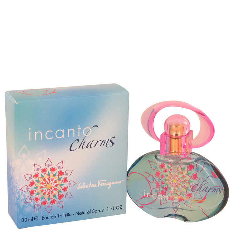 Incanto Charms Eau De Toilette Spray By Salvatore Ferragamo 1 oz Eau De Toilette Spray