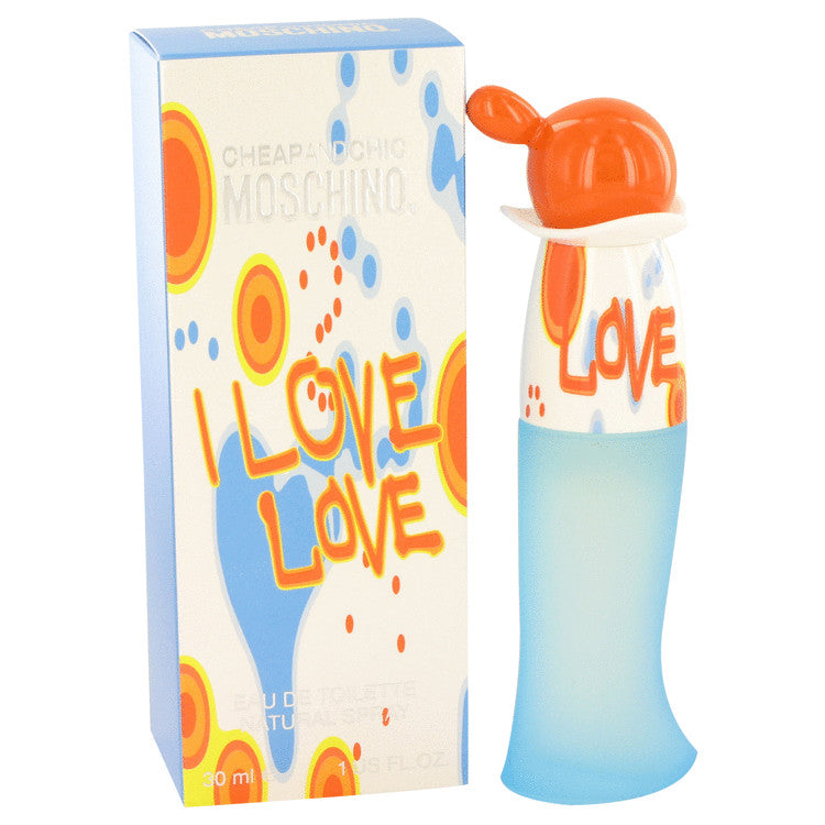 I Love Love Eau De Toilette Spray By Moschino 1 oz Eau De Toilette Spray