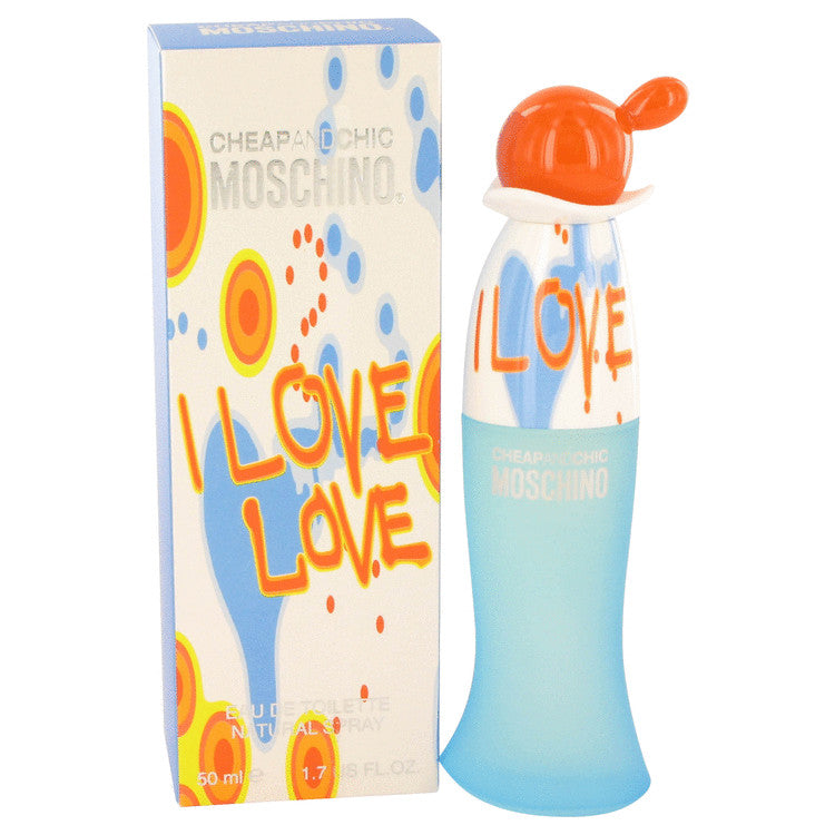 I Love Love Eau De Toilette Spray By Moschino 1.7 oz Eau De Toilette Spray
