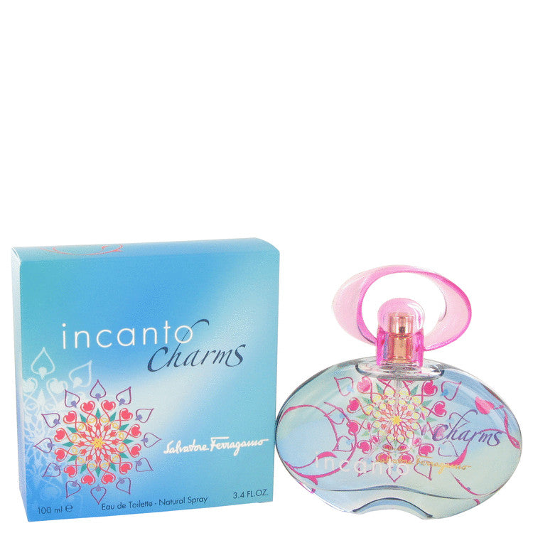 Incanto Charms Eau De Toilette Spray By Salvatore Ferragamo 3.4 oz Eau De Toilette Spray